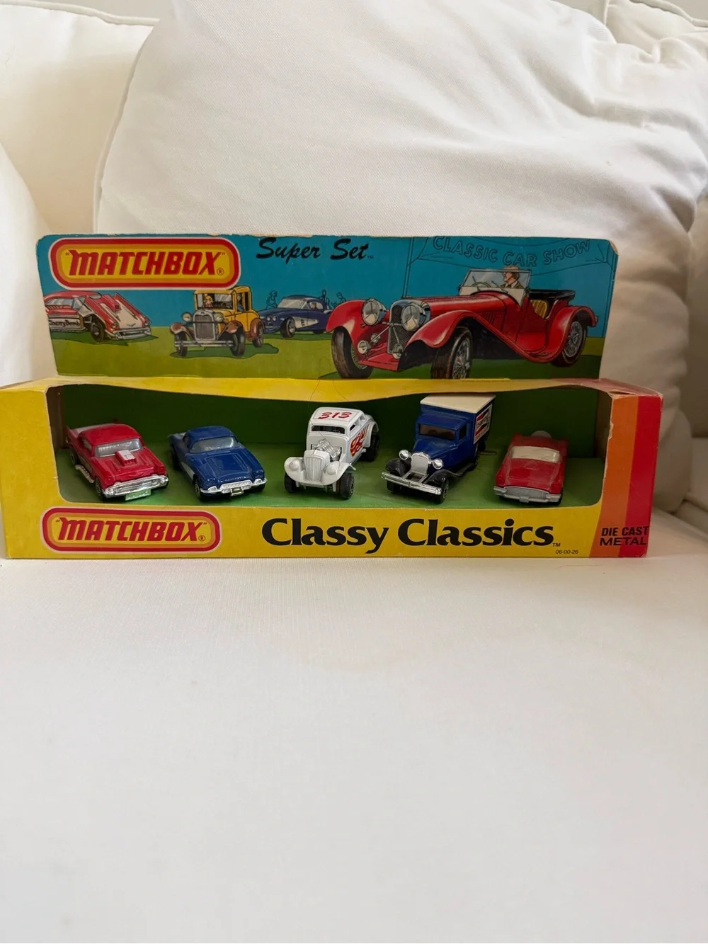 Vintage matchbox set classy classics